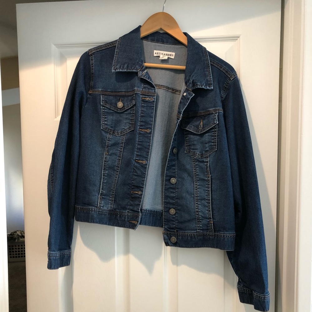 Artisan  New York Denim jacket size large jean